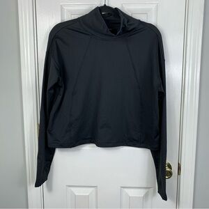 Athleta Whistler Mock Neck Top Womens Size Large